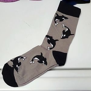Orca whale socks 🦖3/$30🦖